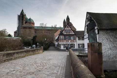 Speyer, Old Town, Rhineland-Palatinate, Germany