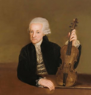 Johann Georg Leopold Mozart, 1719 – 1787, German composer, violinist, music theorist, c. 1780,