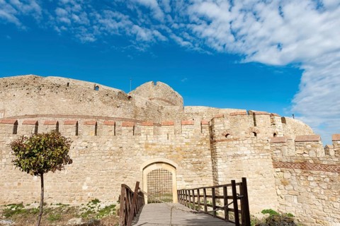 Canakkale, Turkey. February 18th 2022 Kilitbahir Castle is a fortress on the west side of the