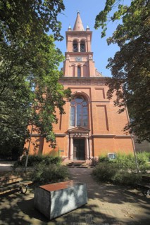 Neo-Renaissance City Church, Höchst, Frankfurt am Main, Hesse, Germany