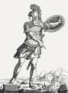 Titus or Titus Flavius Caesar Vespasianus Augustus, 39, 81, Roman Emperor from 79 to 81