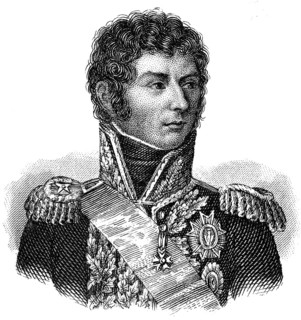 Portrait of Karl XIV Johan or Jean-Baptiste Jules Bernadotte, 1763 - 1844, French Minister of War,