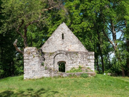 Ruin of the pilgrimage church of St. Ottilien, Ottilienkapelle, Ottilienruine, Ottilienkirche on