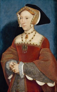Portrait showing Jane Seymour (ca. 1508-1537), the third woman of King Henry VIII of England,