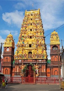 Hindu temple Sivadudramania or Swami Kovil, Colombo, Western Province, Sri Lanka