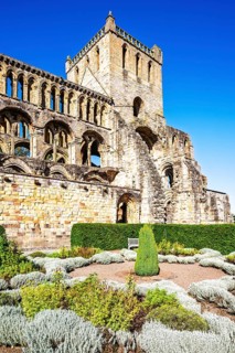 Jedburgh Abbey, Augustinian Abbey, Jedburgh, Scottish Borders, Scotland, UK