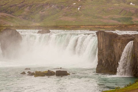 Goðafoss waterfall in northern Iceland