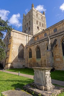 Former Abbey Church, Tewkesbury, Gloucestershire, England, Great Britain