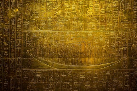 Pharaoh Tutankhamun's gold treasure, the Grand Egyptian Museum, Grand Egyptian Museum, GEM, Giza,