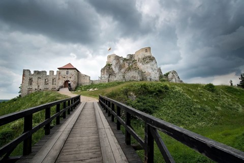Rabsztyn castle in Poland.