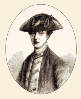 Admiral of the Fleet Richard Howe, 1st Earl Howe, 1726-1799, a British naval officer