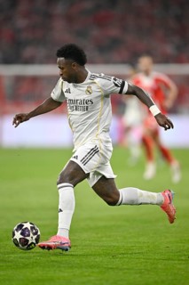 Vinicius Junior Real Madrid (07) Action on the ball Football UEFA Champions League CL Allianz