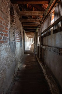 The historic rampart of the completely preserved, approx. 2.7 kilometers long city wall in the old