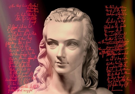 Portrait of Georg Philipp Friedrich Freiherr von Hardenberg, pseudonym and pen name Novalis, 1772 -