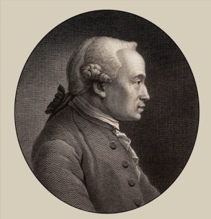 Immanuel Kant, 1724, 1804, German philosopher of the Enlightenment, digitally altered