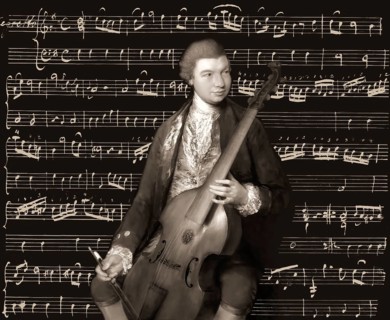 Carl Friedrich Abel, 1723? – 1787, German composer, digitally edited according to a painting by