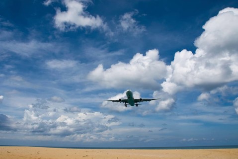 Mai Khao Beach in the north of the Thai holiday island Phuket, Thailand, Siam, Asia, Southeast