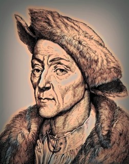 Portrait of Jakob Fugger, 1459, 1525, German businessman, digitally edited
