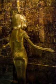 Pharaoh Tutankhamun's gold treasure, the Grand Egyptian Museum, Grand Egyptian Museum, GEM, Giza,