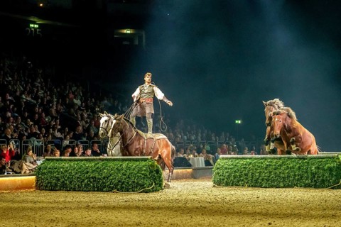 Cavalluna, horse show on Gateway to the Otherworld tour in Berlin's Uber Arena on 17.01.2026
