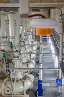 Oberhausen, Ruhr area, North Rhine-Westphalia, Germany - Emscher conversion, new Emscher AKE sewer,