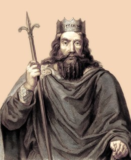 Clovis, Chlodovechus, Chlodwig I., Chlodowech, 466-511, King of the Franks of the Merovingian