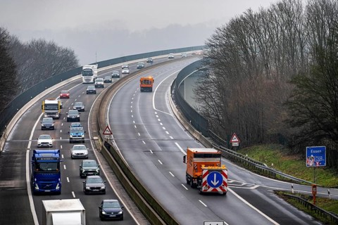 Closure of the A52 motorway, between AK Breitscheid and AS Kettwig, in the direction of Essen, a