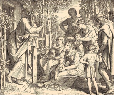 Jesus Ben Sirach, Old Testament, by Julius Schnorr von Carolsfeld