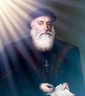 Vasco da Gama, c. 1460s – 1524, Portuguese explorer, digitally edited