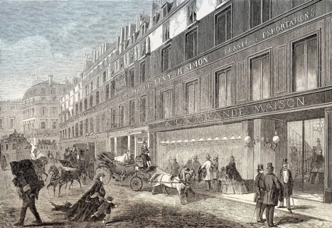 GRANDE MAISON, Rue Croix des Petits Champs, Paris, France, 1863