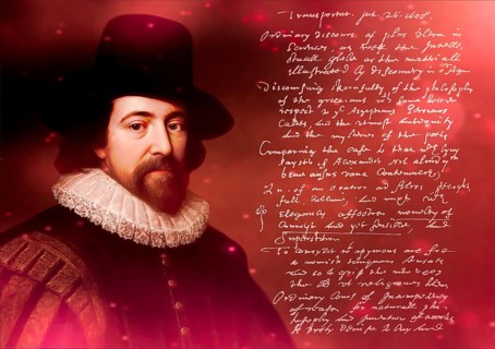 Portrait of Sir Francis Bacon, Baron Baco of Verulam, 1561 - 1626, English lawyer, statesman,