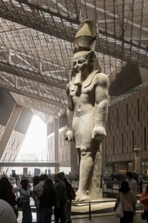 Entrance Hall, Grand Egyptian Museum, GEM, Giza, Cairo, Egypt