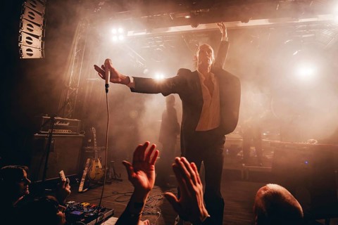 Singer Ben Hartmann from Billions live on 10 years of cocaine and raspberry ice cream tour 2026 in