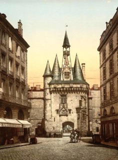 Sevigne Tor, Bordeaux, Nouvelle-Aquitaine, France, c. 1890, Historic, digitally enhanced
