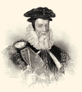 William Cecil, 1. Baron Burghley oder Burleigh, 1520-1598, englischer Staatsmann, Hauptberater von