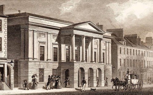 Assembly Rooms, George Street, Edinburgh, Scotland, 19th century, from Modern Athens by Th. H.