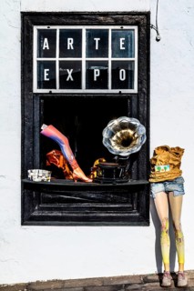 Shops and bars with flair in the old town, Teguise, Lanzarote, Canary Islands, Spain