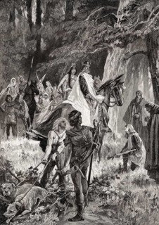Otto I or Otto the Great, pardoned his son Liudolf, Duke of Bavaria, 954