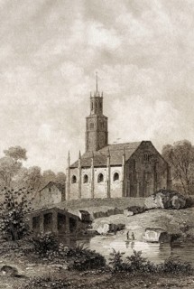 Fotheringhay Castle, Fotheringhay, Northamptonshire, England, Great Britain