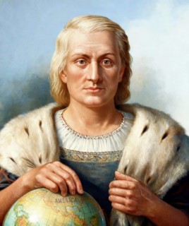 Christopher Columbus, 1451 - 1506, Italian navigator, digitally optimized