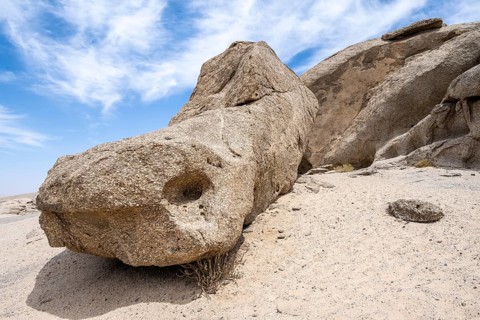 Rocks at Vogelfederberg, granite rocks, Namib Naukluft Park, Namibia