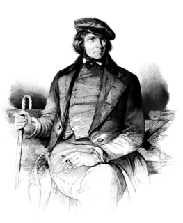 August Heinrich Hoffmann, Hoffmann von Fallersleben, 1798 –1874, German poet
