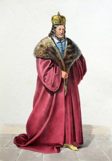 Peter Orseolo (1011-1059) King of Hungary (1038-1041 and 1044-1046), Historical, digitally restored