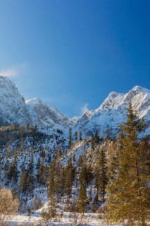 Karwendelmountains in the Eng valley