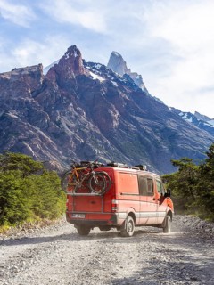 4x4 Campervan, Fitz Roy, El Chalten, Santa Cruz, Argentina
