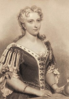 Caroline of Brandenburg-Ansbach, 1683 –1737, Queen of Great Britain as the wife of King George II