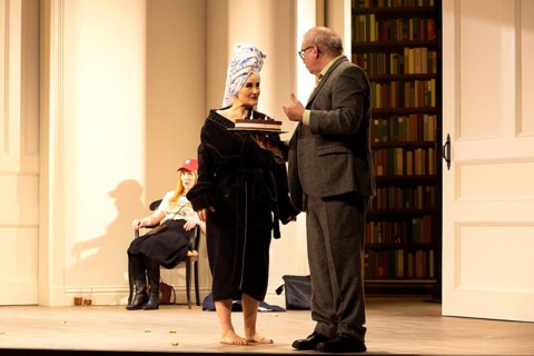 Joachim Krol (Wolfgang), Katharine Mehrling (Sophia), Sophia oder das Emde der Humanisten, German