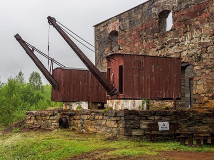 Open air relicts of the mining activity at Sulitjelma, Sulitjelma, Norway