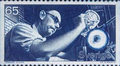 Glassblowing is a technique that is today mainly used to produce art glass. The technique of