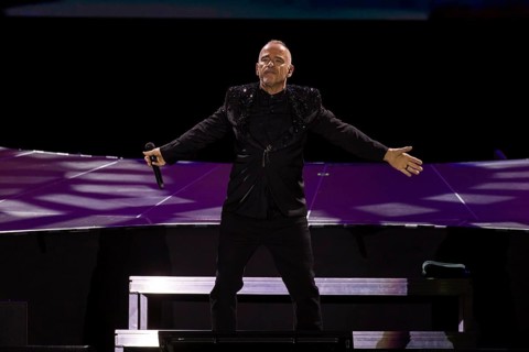 Eros Ramazzotti live on Una Storia Importante - World Tour in Berlin's Uber Arena on 02.03.2026